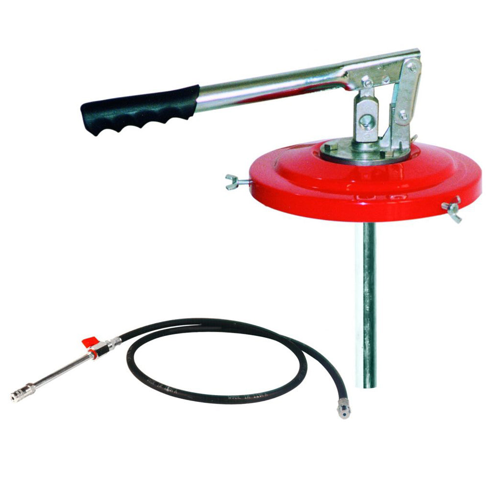 BONEZZI INGRASSATORE GRASSO FUSTI 5KG POMPA MANUALE RIEMPIMENTO INGRASSATORI 592/P