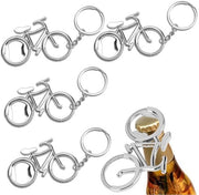 Set di 4 apribottiglie da bicicletta in acciaio inossidabile compatti e resistenti