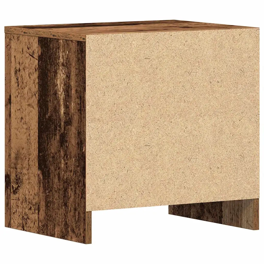 Comodino | Armadio da Notte | Mobiletto da notte con cassetto Legno vecchio 45 x 34 x 44,5 cm