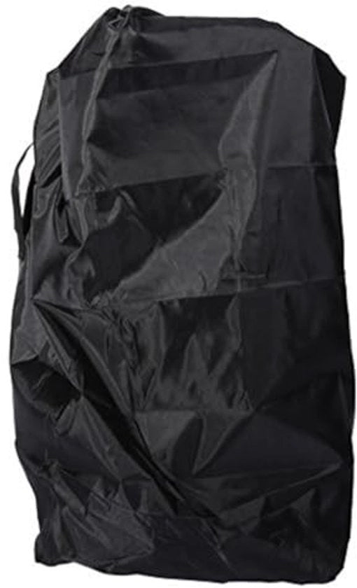 Carrello per Bambini con Borsa Opportuna - Dimensioni 117x33 cm - Spazio di Stoccaggio Utile - Ambiente Pianificato - Corda di Trasporto/Chiusura Regolabile - Nero