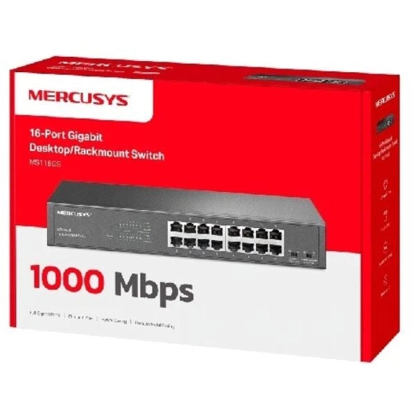 Switch 16pgigabit rack\desk - MS116GS