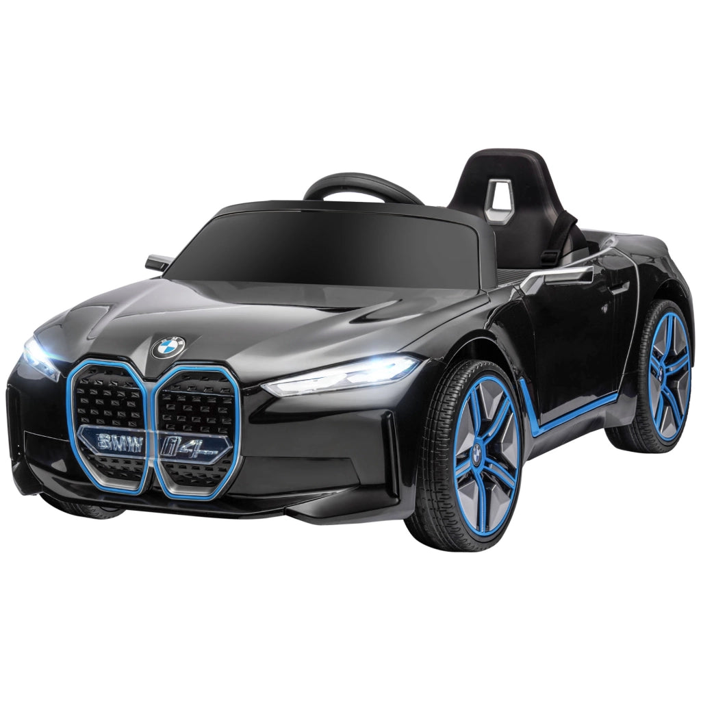 Auto Elettrica per Bambini 3-6 Anni con Telecomando ¨C Zephmum ¨C 115x67x45 cm, Nera