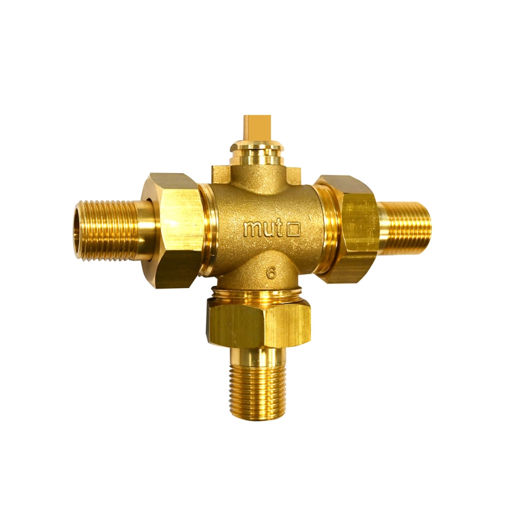 VALVOLA A 3 VIE A SFERA VTM- G 3/4 M- MUT- pezzi 1