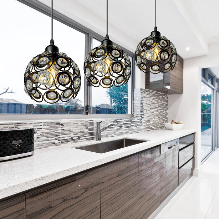 Lampada Pensile Palla Cristallo APP209-3CPR