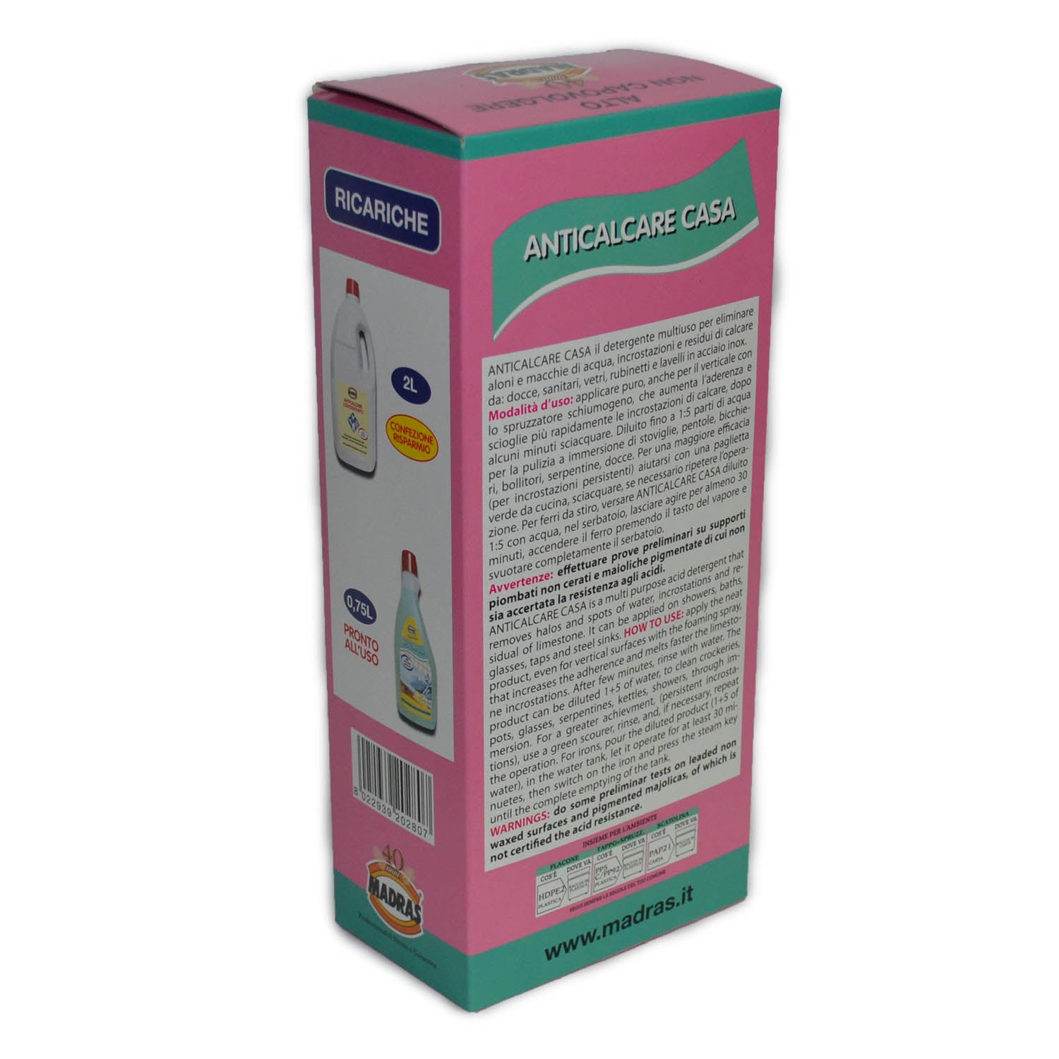 ANTICALCARE CASA SPRAY ML.750