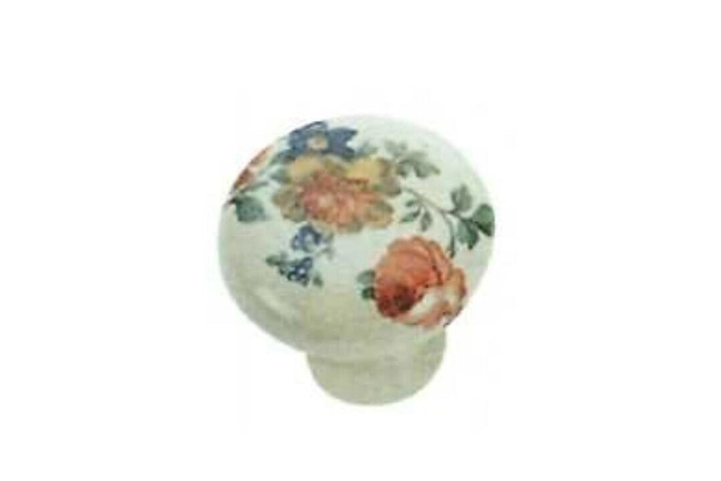 Pomolo Porcellana D.30 Chmp+Fiore Pezzi 1 - Masidef