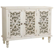 Credenza in legno bianco 120x40x91h