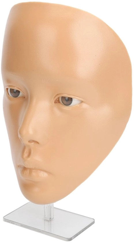 Pannello di allenamento per il viso amichevole per la pelle - 5D Pannello di allenamento per il viso completo - Materiale plastico standard - Per principianti - Abilità di trucco perfette
