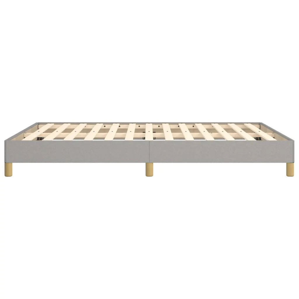 Giroletto senza Materasso Grigio Chiaro 160x200 cm Tessuto 346826