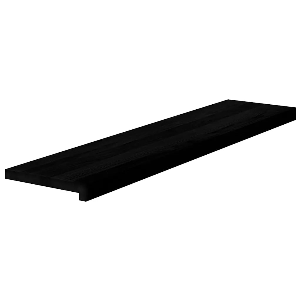 Gradini 4 pz Marrone Scuro 110x30x2 cm Legno Massello Rovere