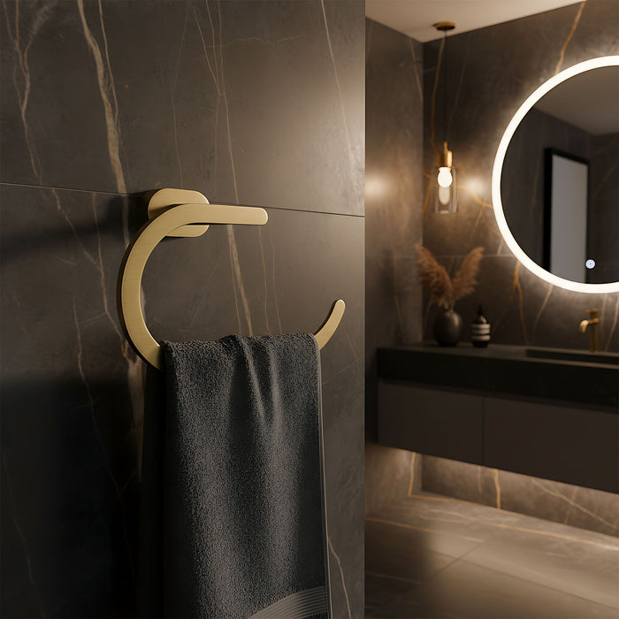 Portasciugamano Da Bagno 110 Til Brush Gold