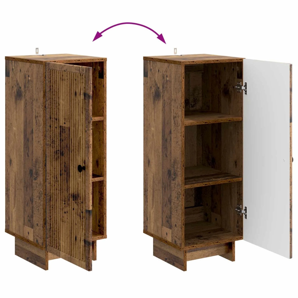 Credenza Legno antico 33 x 34,5 x 90 cm Legno ingegnerizzato