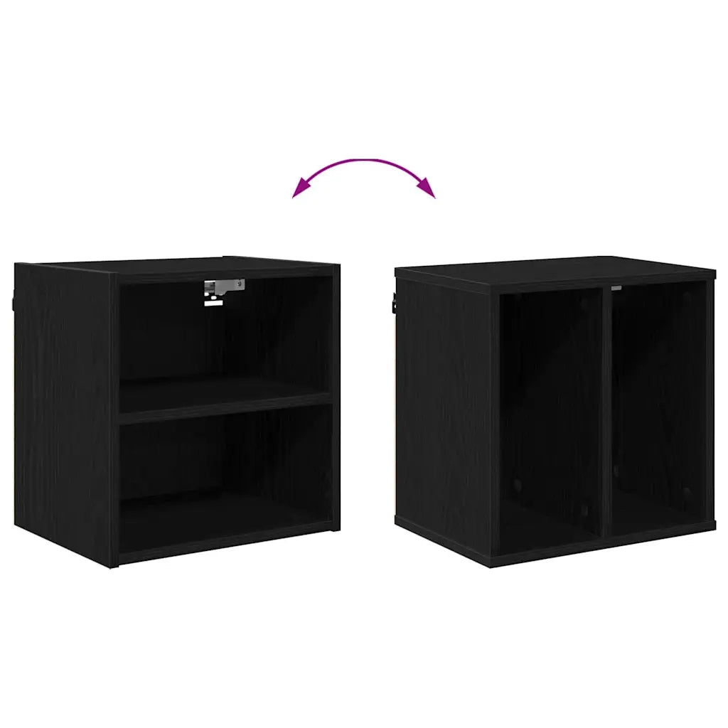 Armadio pensile Rovere Nero 40 x 29,5 x 40 cm Legno multistrato 884419