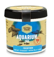 Nutramare Aquarium360 Zierfisch-Hauptfutter Ø0,5-1mm 250ml - granulato Premium per pesci d'acqua dolce