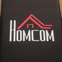 Panca Pesi Pieghevole 140x73x98-122 cm in Acciaio Nero