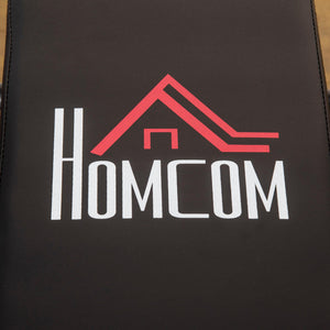 Panca Pesi Pieghevole 140x73x98-122 cm in Acciaio Nero