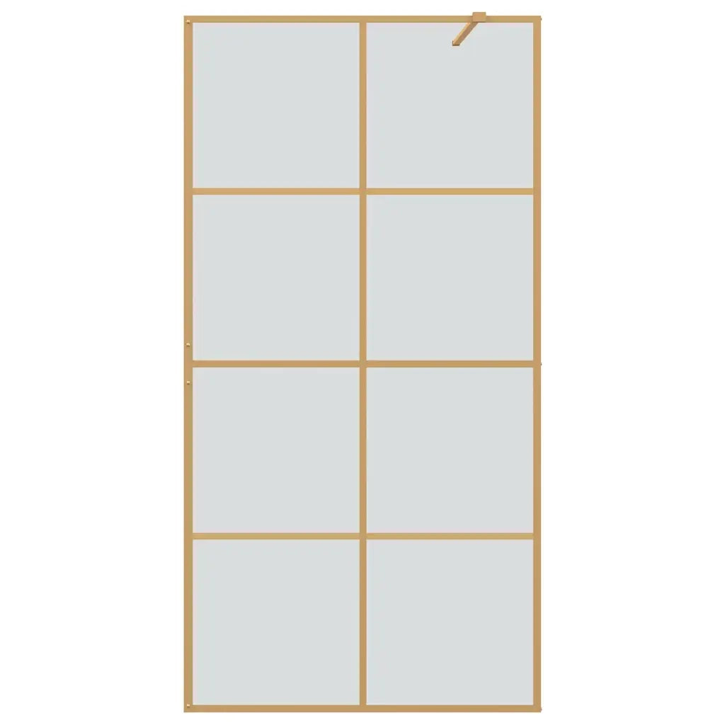 Parete Doccia Walk-in Oro 100 x 195 cm vetro temperato 42022059