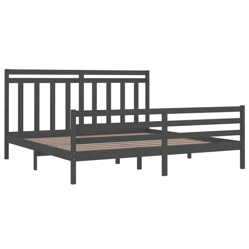 Giroletto Grigio in Legno Massello 200x200 cm