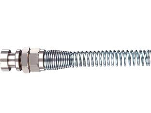 ATTACCO A BAIONETTA CON MOLLA- - per tubo ø mm.6X8 art.60MF - 10 pezzi ANI