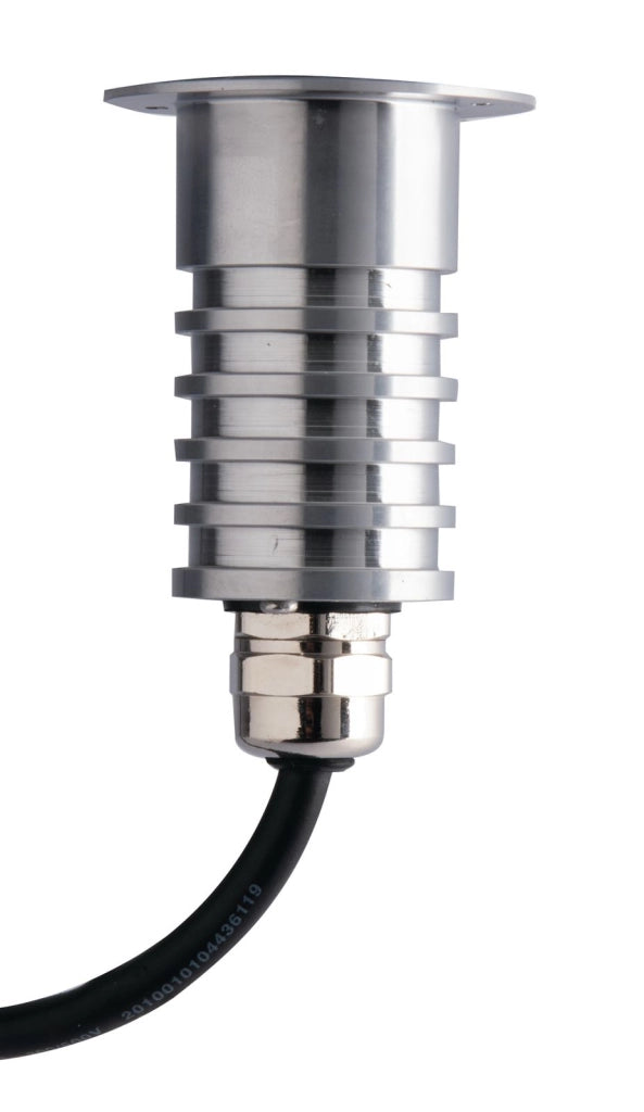 INCASSO CALPESTABILE LED TREVIS DC24V ACCIAIO 3W RGB IP68 6,2X9,6CM