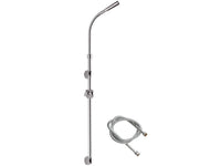 Saliscendi con doppia posizione di supporto doccia