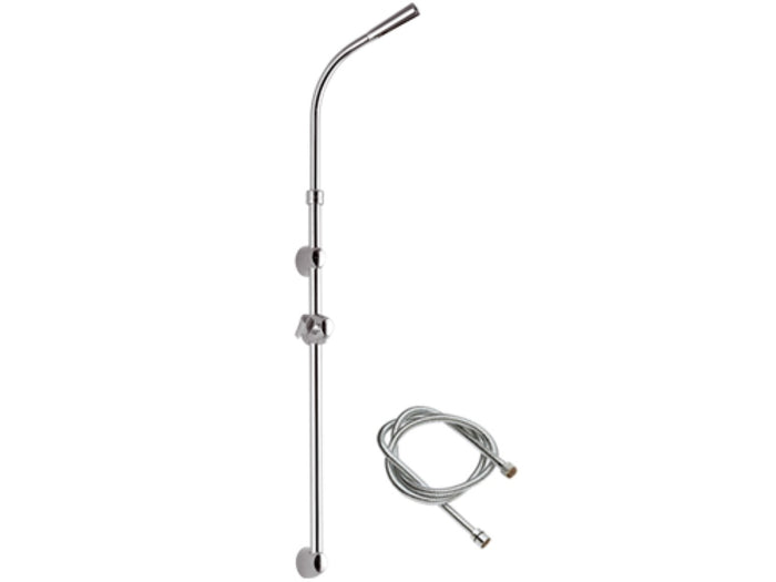 Saliscendi con doppia posizione di supporto doccia