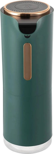 Dispensatore di sapone automatico touchless - Cavo di ricarica USB - 250 ML - Colore verde - Dimensioni 10 x 7 x 20 cm.