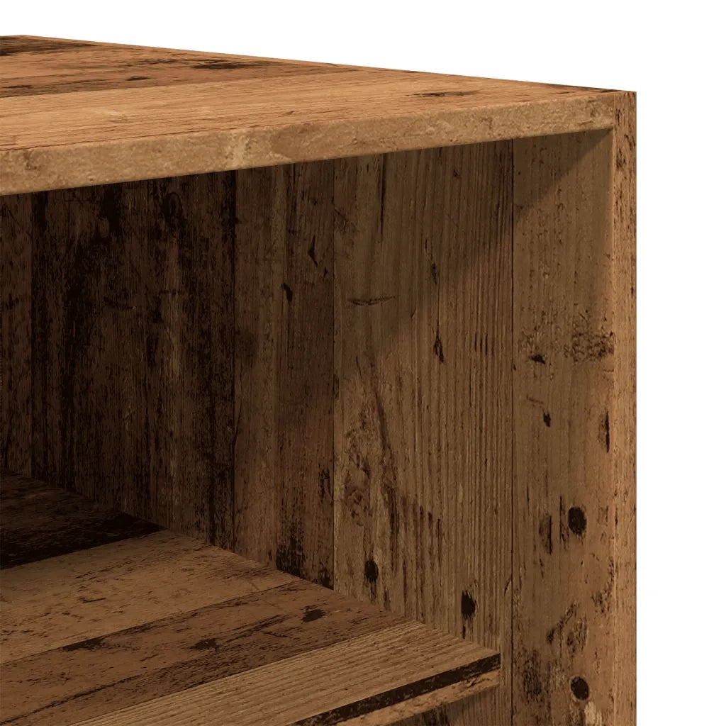 vidaXL Armadio Legno Antico 50x50x200 cm in Legno Multistrato