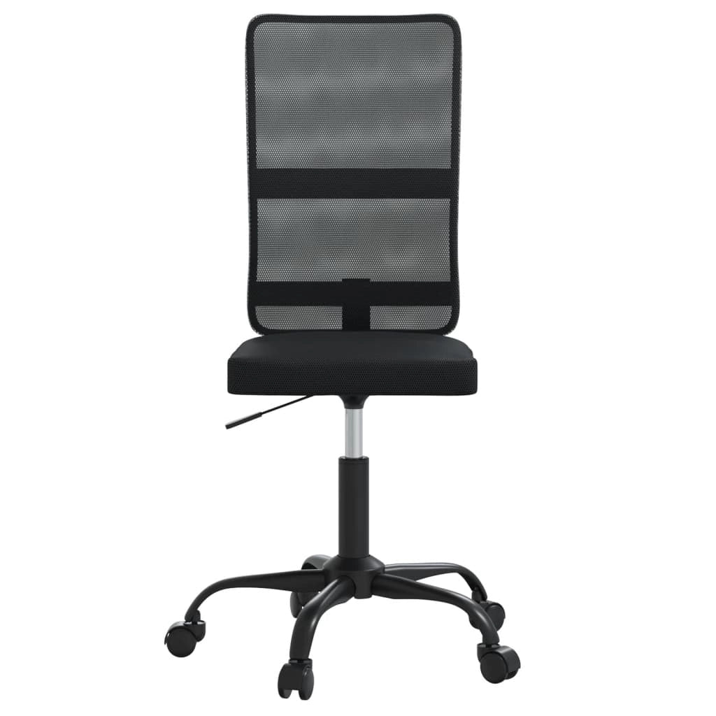 Sedia da ufficio/sedia da studio/poltrona/sedia per computer in tessuto a rete nera 02_0024045