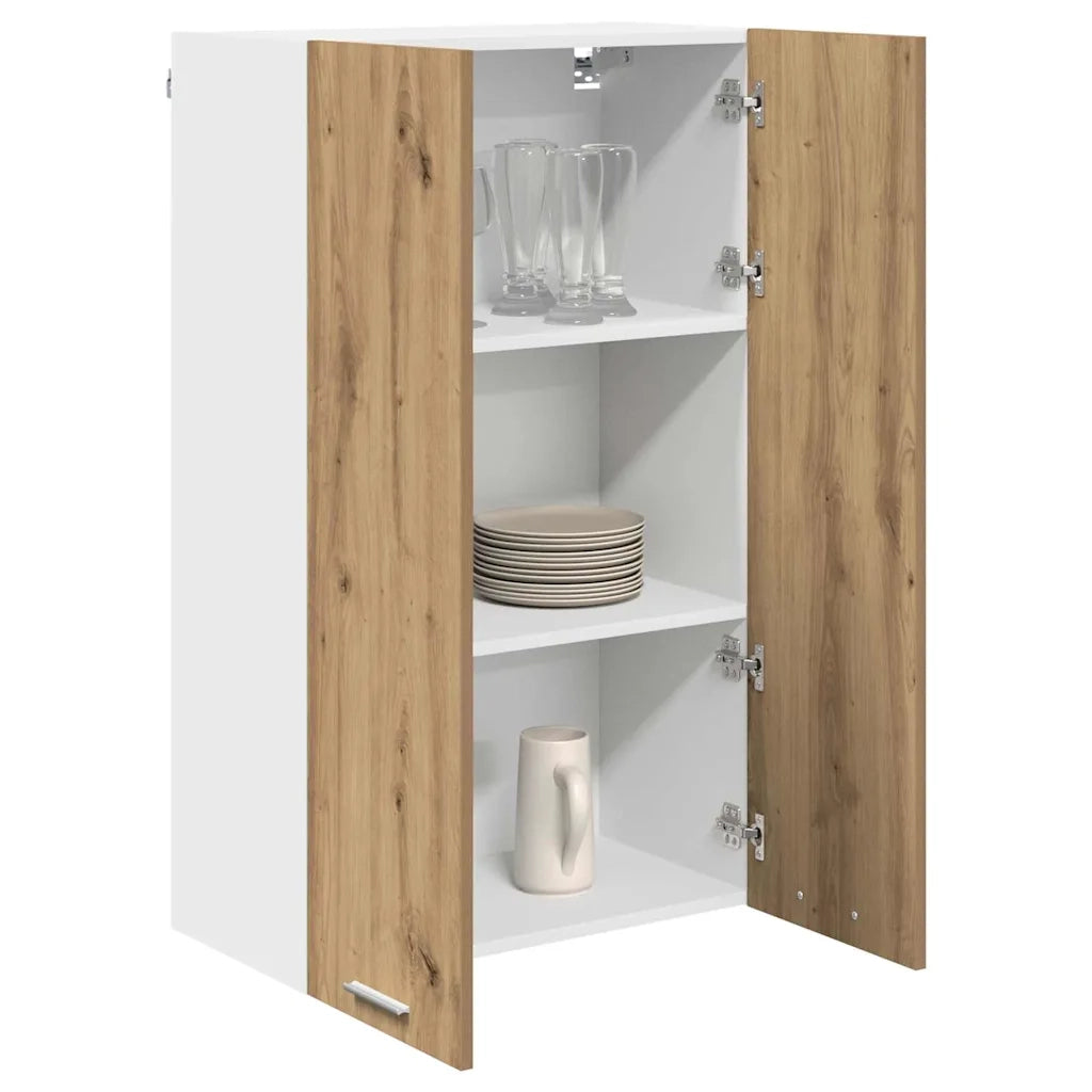 Armadio pensile con porta Rovere artigianale 60 x 31 x 100 cm 884361