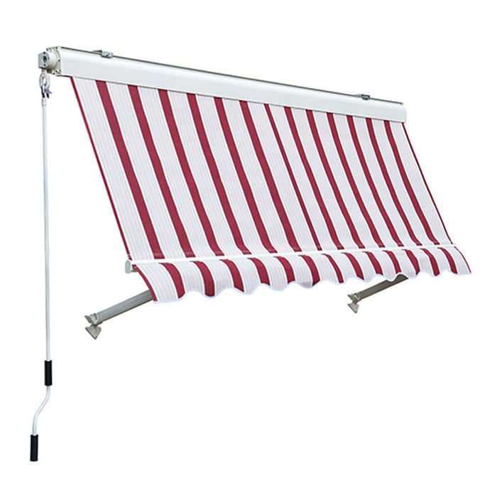 Tenda da Sole per Balcone a Caduta Cassonata Sangiorgio Colore: Verde, Formato: 2.50 x 2.50 m