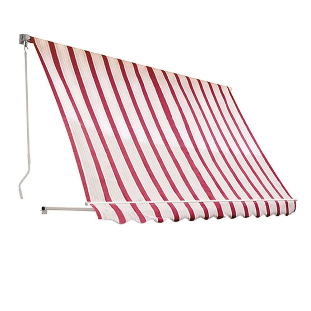 Tenda da Sole per Balcone a Caduta Eco Sangiorgio Colore: Rigato Verde/Bianco, Formato: 1 x 2.50 m