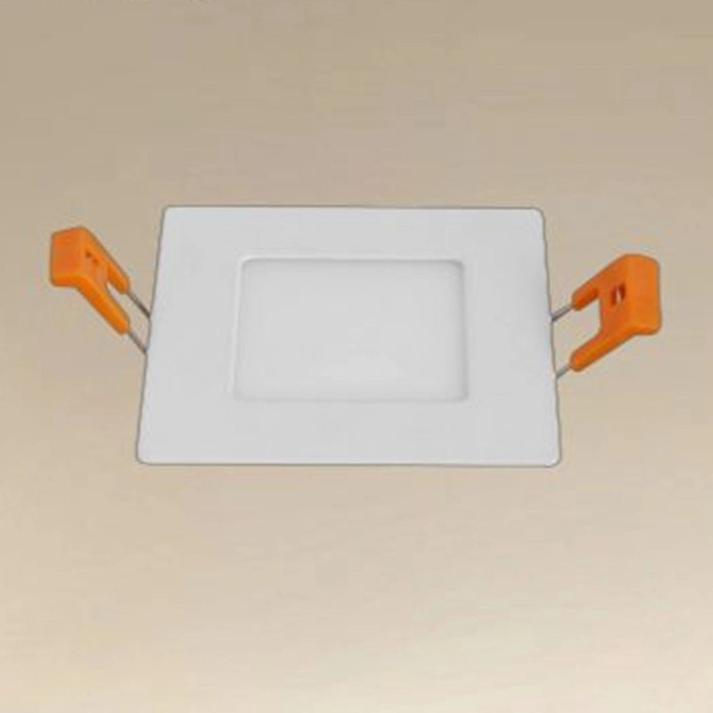 Trade Shop - Pannello Led 3 Watt Da Incasso Quadrato Bianco 85 Mm Luce 3000k-6500k Ip20 00076 -