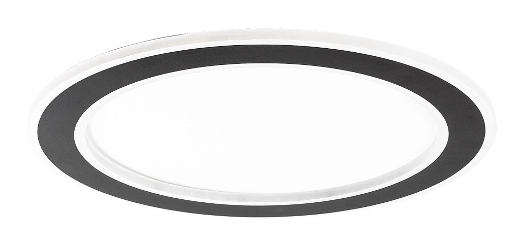 Plafoniera LED dimmerabile Golwen RGB CCT 45cm nera Rabalux