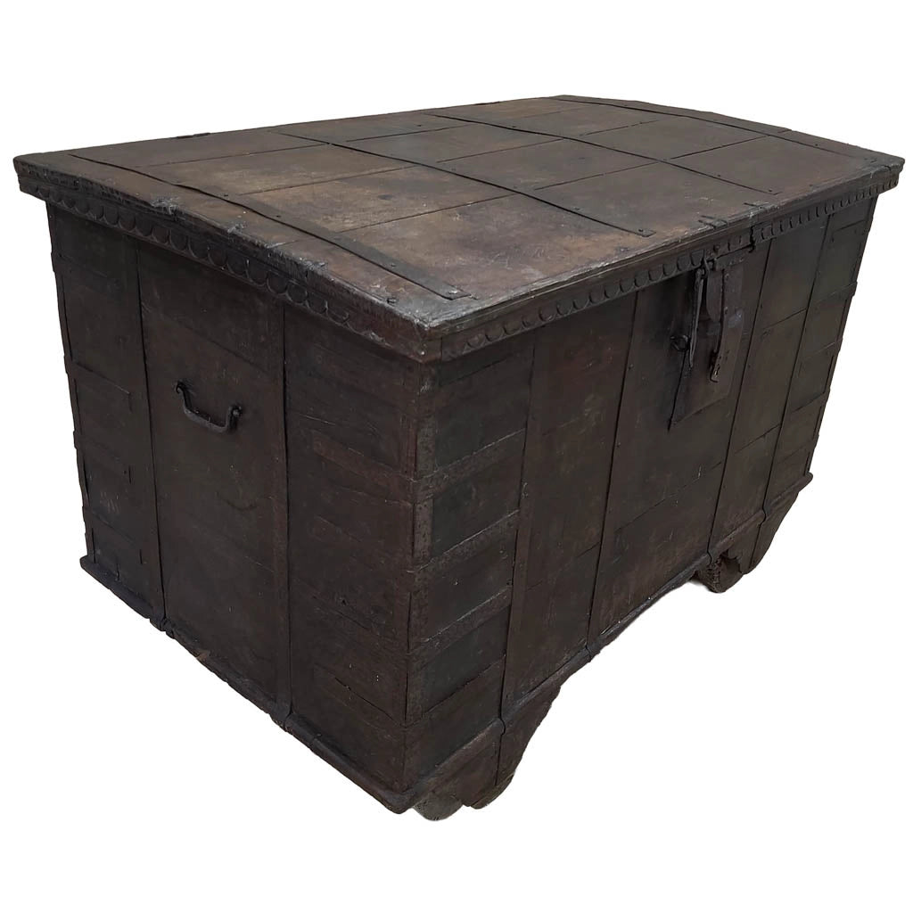 Baule in legno fatta a mano 120x72x82h cm
