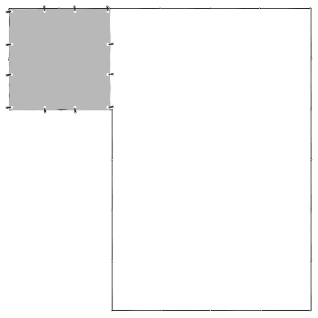 Recinto per animali da esterno per cani 8,47 m² 110 cm acciaio nero 02_0000559