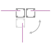 Tenda da Sole Laterale Retrattile Crema 120x600 cm 48449