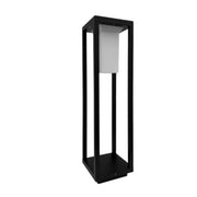 Lampioncino LED da Giardino Nero E27 IP65 60 cm | Paletto Luminoso Moderno per Esterni, Alluminio, Attacco E27, Vialetti e Percorsi