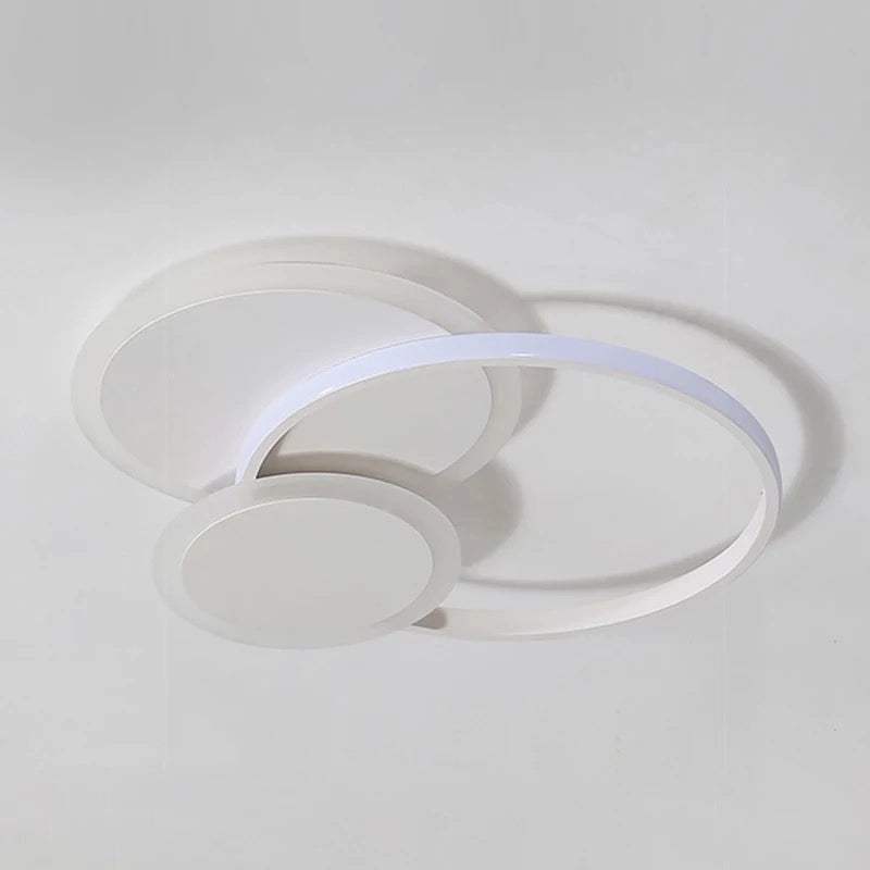 LAMPADARIO MODERNO LED PER CAMERA DA LETTO SOGGIORNO PLAFONIERA DA SOFFITTO 37W LUCE FREDDA 6500K