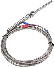 Sensore di Temperatura PT100 - Sensore di Temperatura Wifi - Alta Temperatura fino a 400°C - Alta Risposta - Resistente agli Shock - Alte Prestazioni di Connessione - Termocoppia