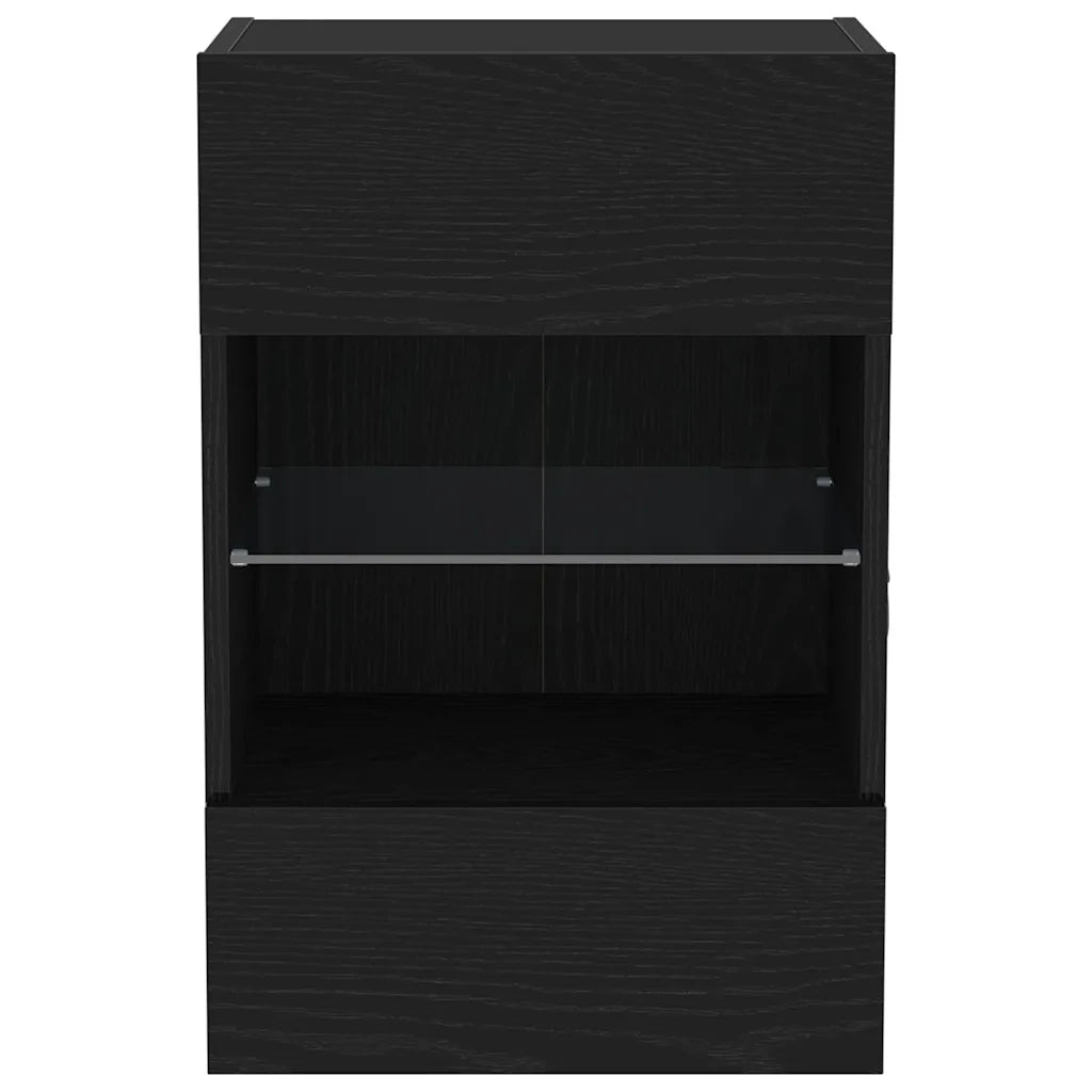 Set mobile TV 2 pcs Nero 40 x 30 x 60,5 cm Legno multistrato 863097