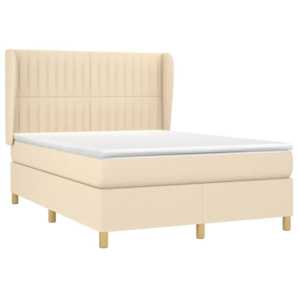 Giroletto a Molle con Materasso Crema 140x19 cm in Tessutocod mxl 74227