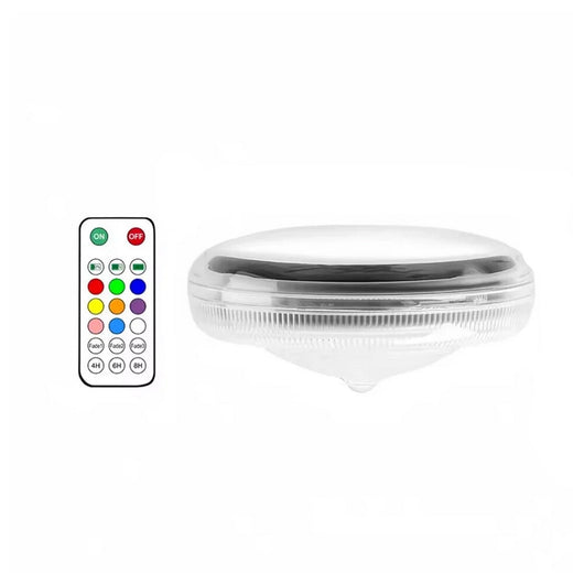 Trade Shop - Lampada Galleggiante Luce Rgb Con Pannello Solare Illuminazione Per Piscina Ip67 Yh1401-rgb -