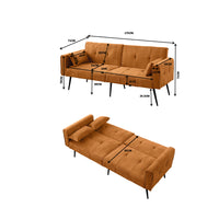 Divano angolare compatto - Xylo - 2 posti, chaise longue reversibile