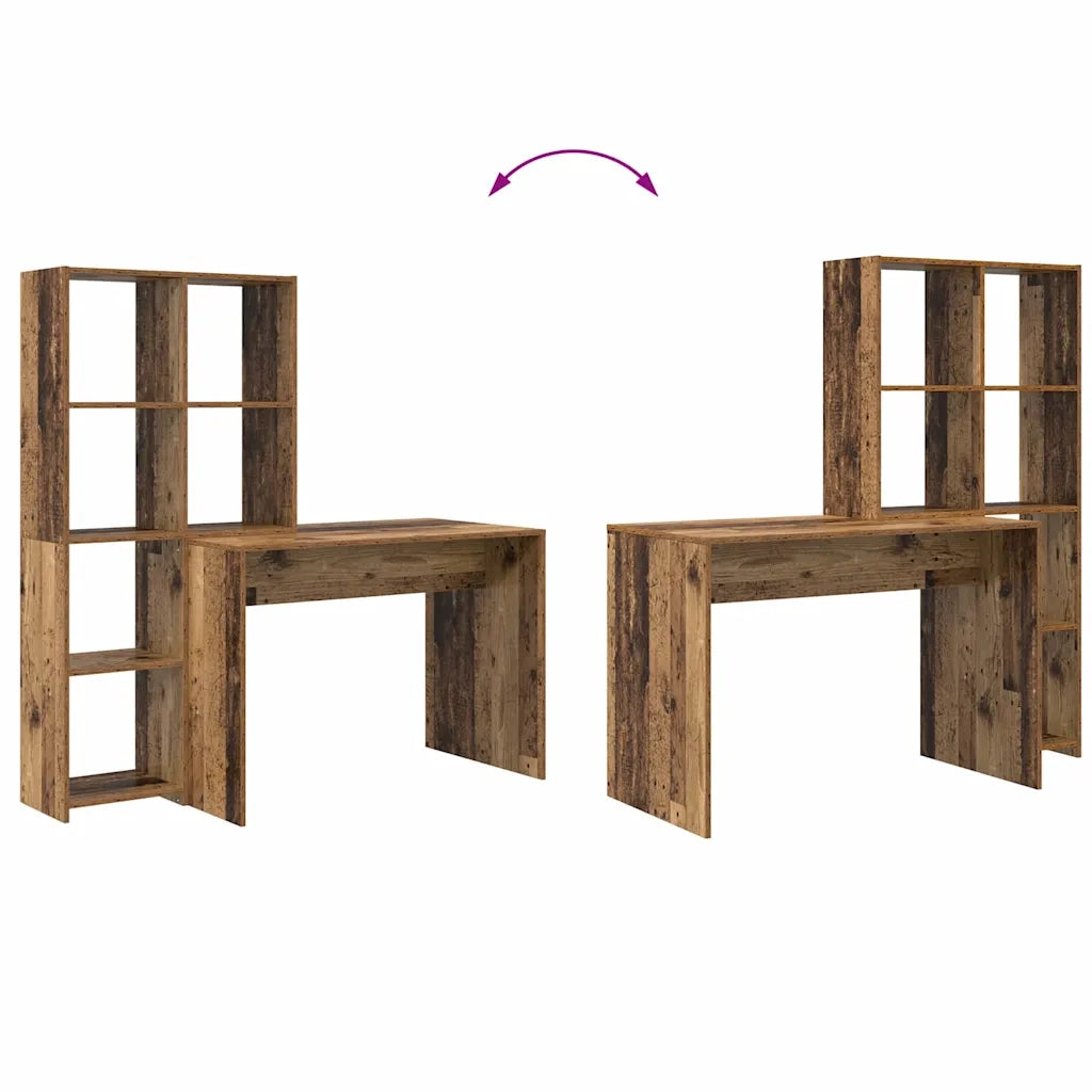 Scrivania Legno vecchio 138,5 x 55 x 143 cm Legno multistrato 3337255