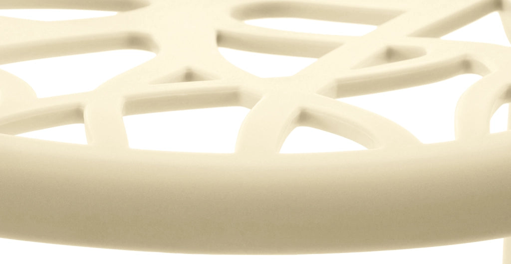 Set 4 sedie da giardino HOPE crema