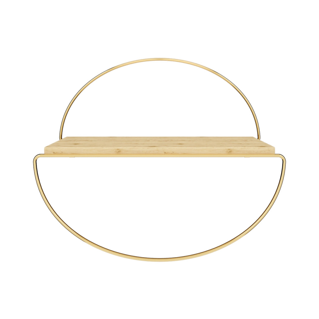 Mensola da Parete Mynämäki con Arco Capovolto Portasalviette [en.casa]