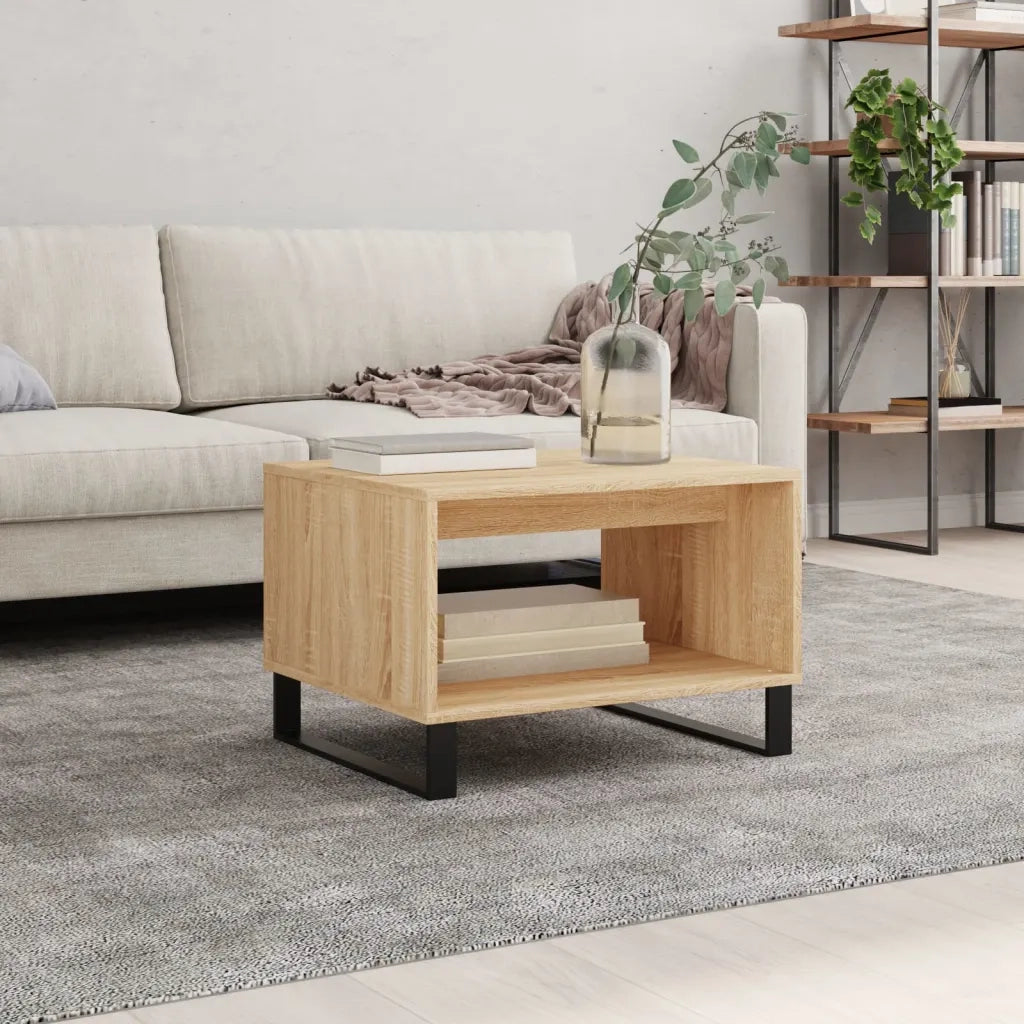 Tavolino da salotto | Tavolino da caff¨¨ | Tavolino da Soggiorno Rovere Sonoma 60x50x40 cm Legno Multistrato