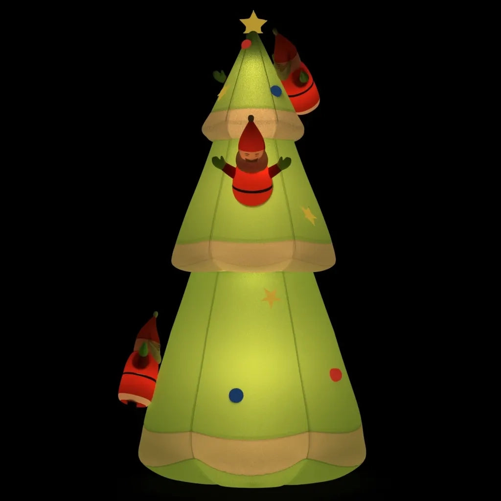 Albero di Natale Gonfiabile con LED-Decorazioni natalizie 500 cm