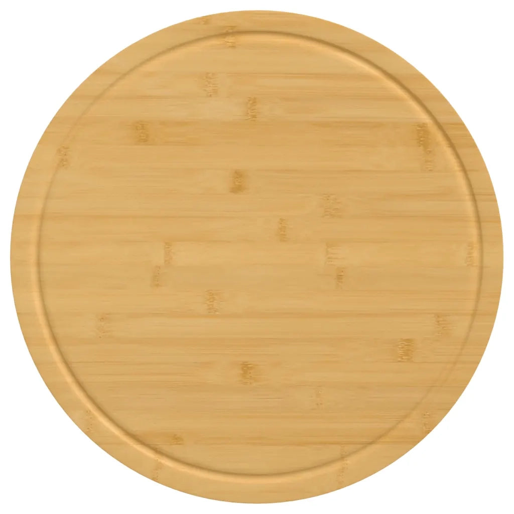 Taglieri 6 pz Ø40x1,5 cm in Bambù 352779